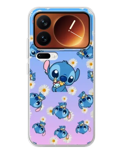 Чехол для Xiaomi 17 Pro с картинкой «Паттерн со Стичем» Чехол для Xiaomi 17 Pro с картинкой «Паттерн со Стичем»