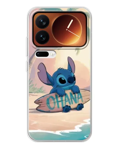 Чехол для Xiaomi 17 Pro с картинкой «Стич на серфе» Чехол для Xiaomi 17 Pro с картинкой «Стич на серфе»