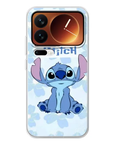 Чехол для Xiaomi 17 Pro с картинкой «Stitch среди цветов» Чехол для Xiaomi 17 Pro с картинкой «Stitch среди цветов»