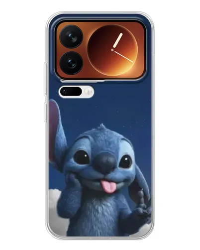 Чехол для Xiaomi 17 Pro с картинкой «Стич в облаках» Чехол для Xiaomi 17 Pro с картинкой «Стич в облаках»
