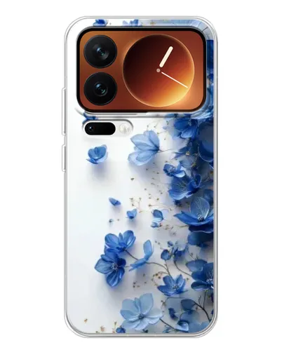 Чохол для Xiaomi 17 Pro з картинкою «Блакитний квітковий каскад» Чохол для Xiaomi 17 Pro з картинкою «Блакитний квітковий каскад»