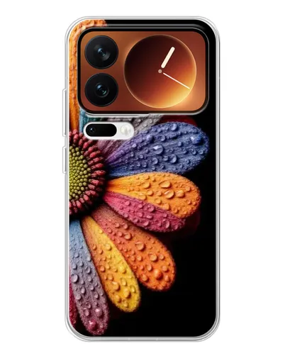 Чохол для Xiaomi 17 Pro з картинкою «Райдужна квітка» Чохол для Xiaomi 17 Pro з картинкою «Райдужна квітка»