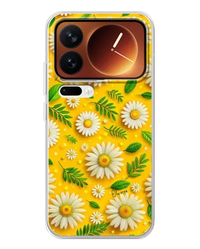 Чохол для Xiaomi 17 Pro з картинкою «Ромашкове сонце» Чохол для Xiaomi 17 Pro з картинкою «Ромашкове сонце»