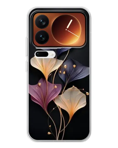 Чохол для Xiaomi 17 Pro з картинкою «Лілові квіти грації» Чохол для Xiaomi 17 Pro з картинкою «Лілові квіти грації»