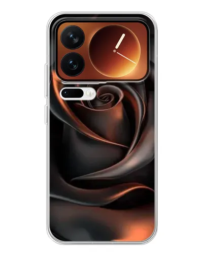 Чохол для Xiaomi 17 Pro з картинкою «Шовкова чорна троянда» Чохол для Xiaomi 17 Pro з картинкою «Шовкова чорна троянда»