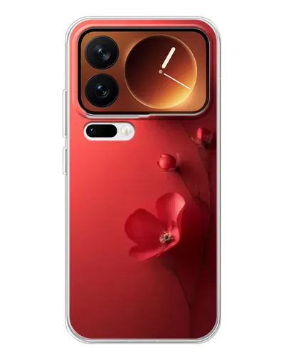 Чохол для Xiaomi 17 Pro з картинкою «Макові суцвіття» Чохол для Xiaomi 17 Pro з картинкою «Макові суцвіття»