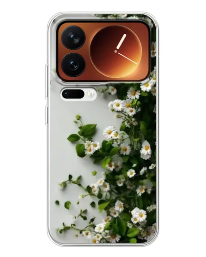 Чохол для Xiaomi 17 Pro з картинкою «Гілка дрібних білих квітів» Чохол для Xiaomi 17 Pro з картинкою «Гілка дрібних білих квітів»