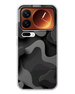 Чехол для Xiaomi 17 Pro с картинкой «Темный абстрактный камуфляж» Чехол для Xiaomi 17 Pro с картинкой «Темный абстрактный камуфляж»