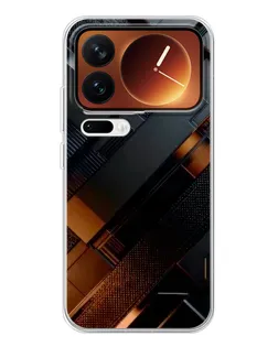 Чехол для Xiaomi 17 Pro с картинкой «Черные геометрические блоки» Чехол для Xiaomi 17 Pro с картинкой «Черные геометрические блоки»