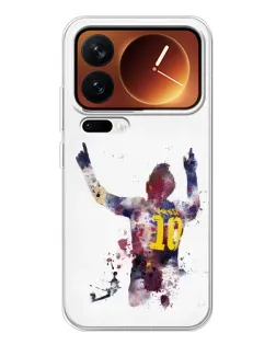 Чехол для Xiaomi 17 Pro с картинкой «Акварельный Месси Барселона» Чехол для Xiaomi 17 Pro с картинкой «Акварельный Месси Барселона»