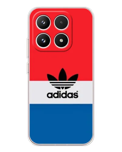 Чехол для Xiaomi 17 с картинкой «Ретро блоки Adidas»