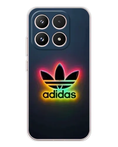Чехол для Xiaomi 17 с картинкой «Неоновый Adidas»