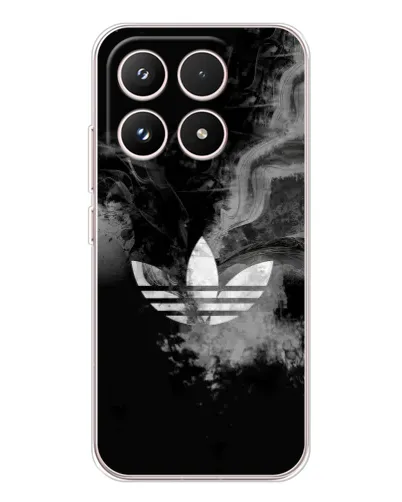 Чехол для Xiaomi 17 с картинкой «Абстрактный дым Adidas»