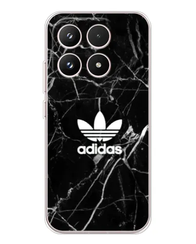 Чехол для Xiaomi 17 с картинкой «Белый мрамор Adidas»