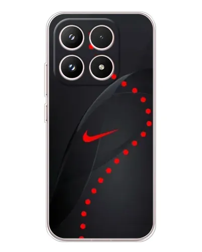 Чехол для Xiaomi 17 с картинкой «Абстрактный дизайн Nike»