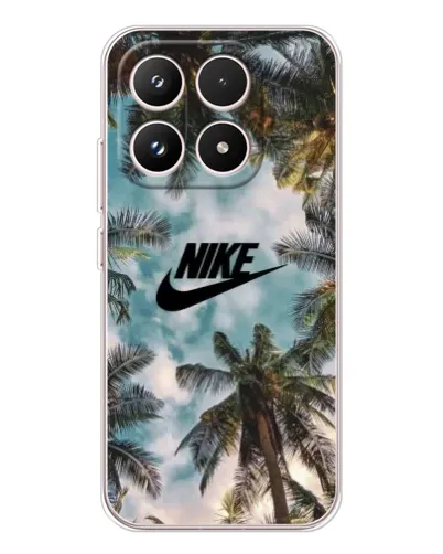 Чехол для Xiaomi 17 с картинкой «Тропический принт Nike» Чехол для Xiaomi 17 с картинкой «Тропический принт Nike»