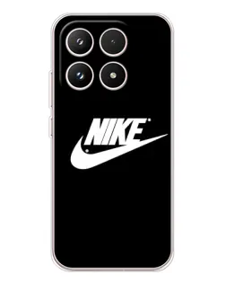 Чехол для Xiaomi 17 с картинкой «Мазки краски Nike»