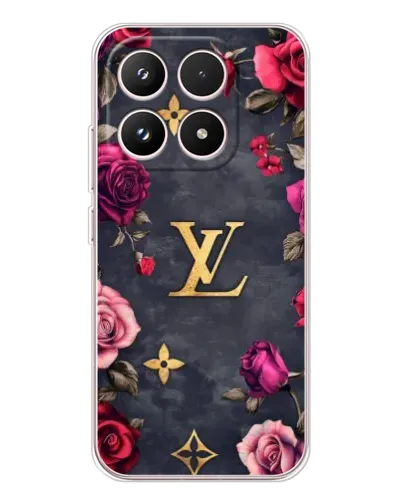 Чехол для Xiaomi 17 с картинкой «Цветочный Louis Vuitton»