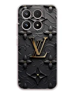 Чехол для Xiaomi 17 с картинкой «Кожаная текстура LV»