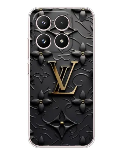 Чехол для Xiaomi 17 с картинкой «Кожаная текстура LV»