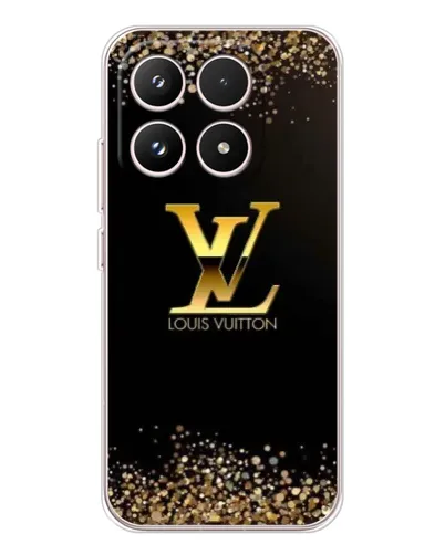 Чехол для Xiaomi 17 с картинкой «LV — золотые искры»