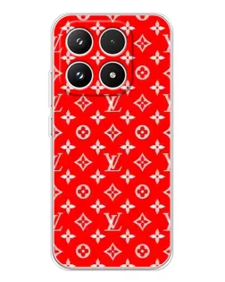 Чехол для Xiaomi 17 с картинкой «Яркий паттерн LV»