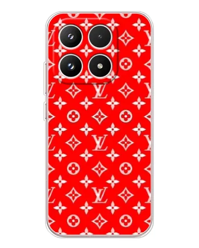 Чехол для Xiaomi 17 с картинкой «Яркий паттерн LV»