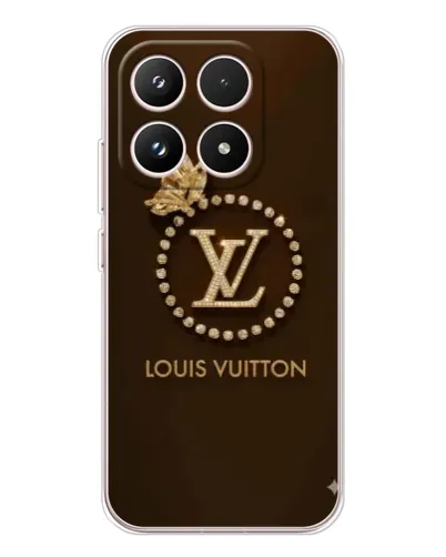 Чехол для Xiaomi 17 с картинкой «LV — золотая печать»