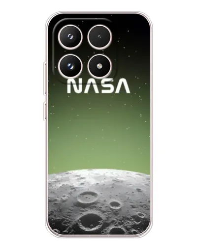 Чехол для Xiaomi 17 с картинкой «NASA — лунный градиент»