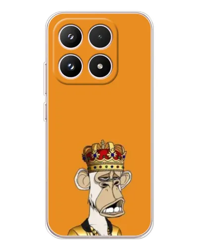 Чохол для Xiaomi 17 з картинкою «Золота мавпа Bored Ape»