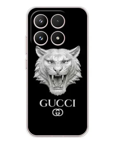 Чехол для Xiaomi 17 с картинкой «Gucci — серебряный лев» Чехол для Xiaomi 17 с картинкой «Gucci — серебряный лев»