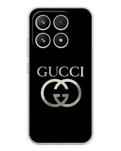 Чехол для Xiaomi 17 с картинкой «Gucci — золото на черном» Чехол для Xiaomi 17 с картинкой «Gucci — золото на черном»