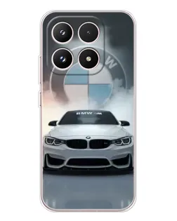 Чохол для Xiaomi 17 з картинкою «BMW в білому диму» Чохол для Xiaomi 17 з картинкою «BMW в білому диму»