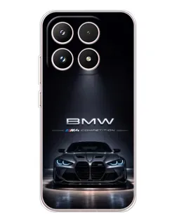 Чохол для Xiaomi 17 з картинкою «BMW крізь нічне місто» Чохол для Xiaomi 17 з картинкою «BMW крізь нічне місто»
