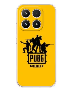 Чехол для Xiaomi 17 с картинкой «BMW M-Power — карбон»