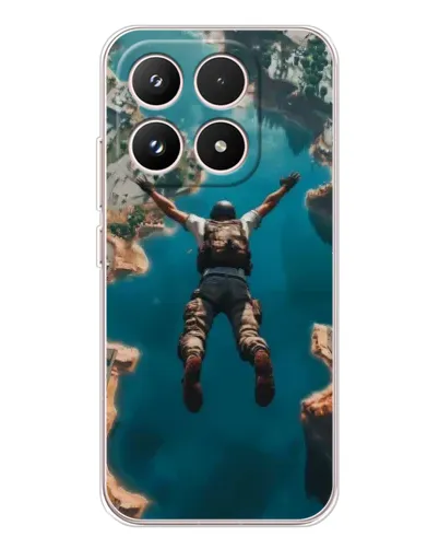 Чехол для Xiaomi 17 с картинкой «PUBG — свободное падение» Чехол для Xiaomi 17 с картинкой «PUBG — свободное падение»