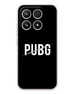 Чехол для Xiaomi 17 с картинкой «PUBG — белый логотип»