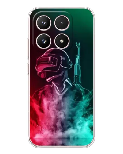 Чехол для Xiaomi 17 с картинкой «PUBG — огненный воин» Чехол для Xiaomi 17 с картинкой «PUBG — огненный воин»