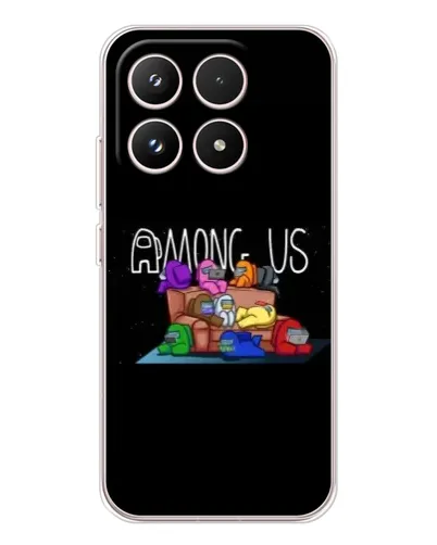 Чехол для Xiaomi 17 с картинкой «Логотип Among Us» Чехол для Xiaomi 17 с картинкой «Логотип Among Us»