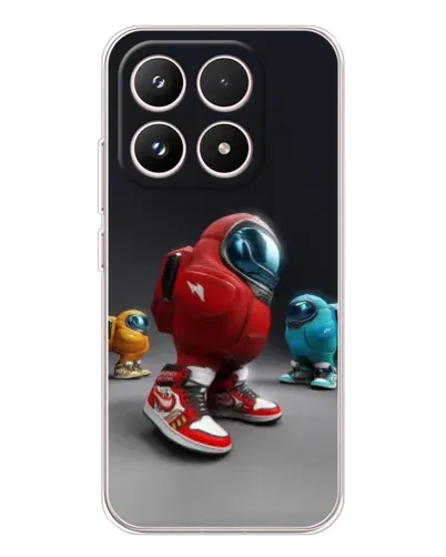 Чехол для Xiaomi 17 с картинкой «Among Us — 3D стиль» Чехол для Xiaomi 17 с картинкой «Among Us — 3D стиль»