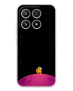 Чехол для Xiaomi 17 с картинкой «Одинокий герой на планете»