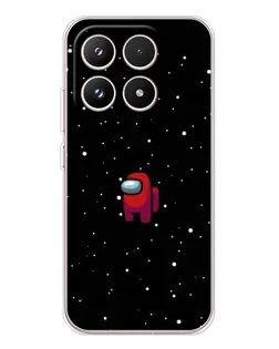 Чехол для Xiaomi 17 с картинкой «Красный Among Us»