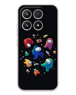 Чехол для Xiaomi 17 с картинкой «Among Us космос»