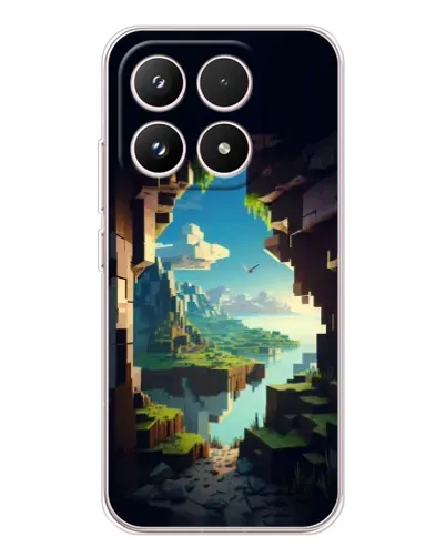 Чехол для Xiaomi 17 с картинкой «Вид из пещеры»