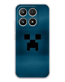 Чехол для Xiaomi 17 с картинкой «Крипер текстура»