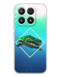 Чехол для Xiaomi 17 с картинкой «Черепаха Minecraft» Чехол для Xiaomi 17 с картинкой «Черепаха Minecraft»