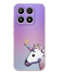 Чехол для Xiaomi 17 с картинкой «Единорог градиент» Чехол для Xiaomi 17 с картинкой «Единорог градиент»