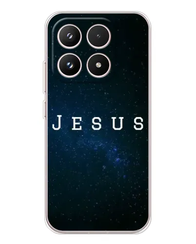 Чехол для Xiaomi 17 с картинкой «Звездное небо Jesus»