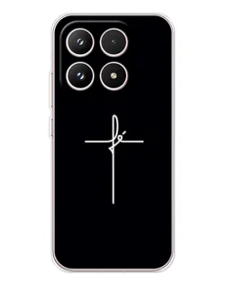 Чехол для Xiaomi 17 с картинкой «Тонкий крест»