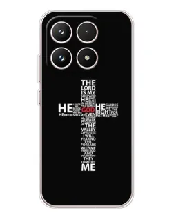 Чехол для Xiaomi 17 с картинкой «Текстовый крест»